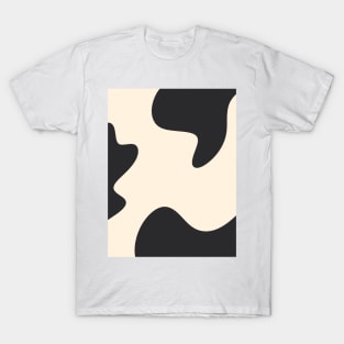 Abstract monochrome shapes 3 T-Shirt